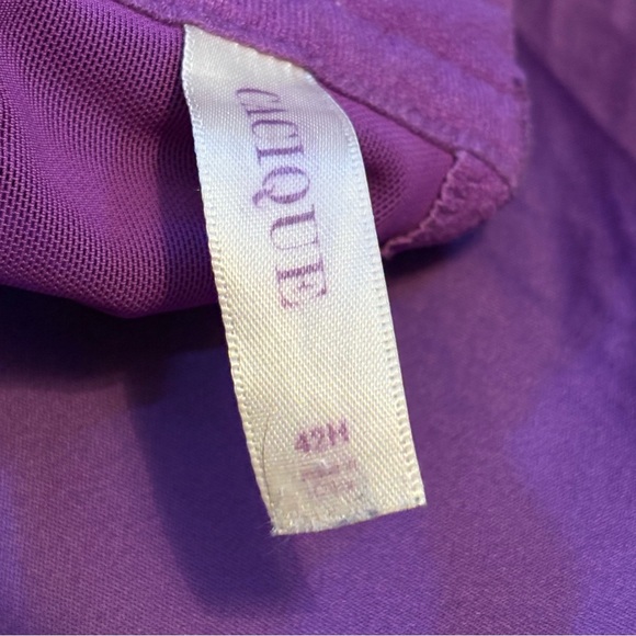 Cacique Purple and Black Lace Bra - Picture 4 of 5